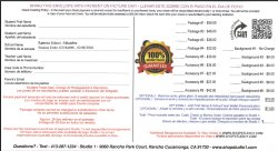8th Grade Promotion Order Form